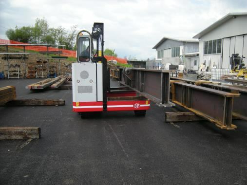 Погрузчик BP ML в работе